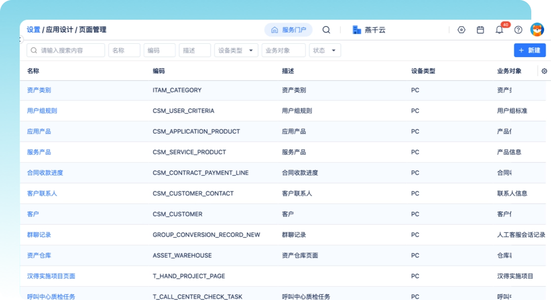 页面管理